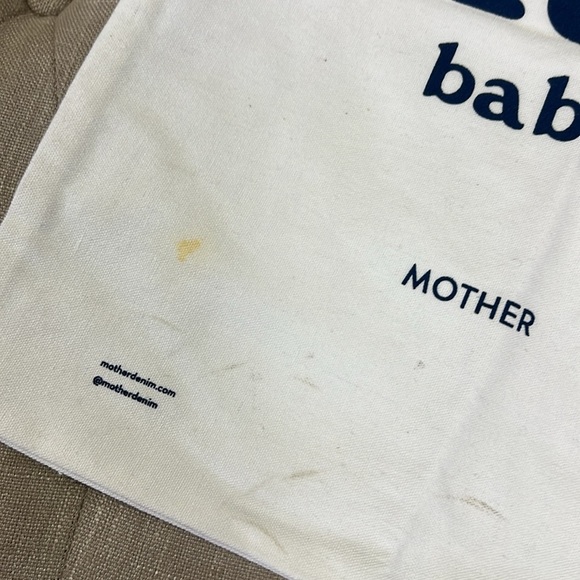 Lot of Two MOTHER “CIAO” Canvas Tote Bags Market Bags Book Bags - Picture 3 of 7